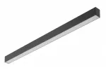 OPRAWA LINIOWA LED LUNA-A, 40W, 3200lm, AC220-240V, 50-60Hz, 100°, RA>80, PF>0,9, AL/PC, 4000K, 120cm, CZARNA