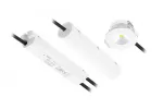 OPRAWA AWARYJNA OMAHA-3 LED, 3W, 300lm, AC220-240V, 50-60Hz, IP20, 3h, 6400K, JEDNOZADANIOWA, PRZYCISK TEST, bez CNBOP