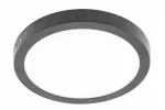 OPRAWA LED ORIS PLUS, DOWNLIGHT, 24W, CZARNA, 4000K, 2000lm, AC220-240V, NATYNKOWA, IP20, 120°