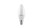 ŹRÓDŁO ŚWIATŁA LED, A-G, C37, SMD 2835, 3000K, E14, 8,0W, AC180-250V, 160°, 720lm, 70mA