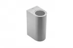 OPRAWA ŚCIENNA DWUKIERUNKOWA, TIAGO, GU10, max. 2X35W, IP54, AC220-240V, 50/60Hz, INOX