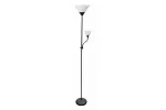 LAMPA PODŁOGOWA BENFICA 2, max 60W -E27, max 40W - E14, AC220-240V, 50/60Hz, CZARNY