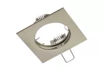 SUFITOWA OPRAWA PUNKTOWA PORTO, ODLEW, IP20, INOX, KWADRAT, TYP DS10