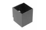 OPRAWA ŚCIENNA  CAMPIONE II, G9, IP20, max. 40W, IP20, max. 250V, 50/60 Hz, KWADRATOWA, CZARNA