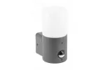 OPRAWA OGRODOWA CORTA-AU PIR, E27, MAX.25W, IP44, AC220-240V, 50-60Hz, KINKIET PROSTY GÓRNY, GRAFIT