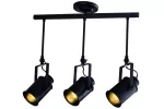OPRAWA SUFITOWA DEMIR 3, 4014, AC220-240V, 50/60Hz, 3*E27, IP20, POTRÓJNA, CZARNA