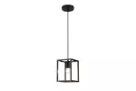 OPRAWA SUFITOWA DIU, 3598, AC220-240V, 50/60Hz, 1*E27, IP20, 15cmX15XMX20cm, POJEDYNCZA, CZARNA