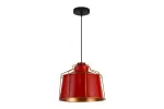 OPRAWA SUFITOWA GOA, 3536, AC220-240V, 50/60Hz, 1*E27, IP20, ŚR. 32 cm, POJEDYNCZA, CZERWONA