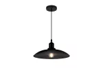 OPRAWA SUFITOWA HORIZON, 4512, AC220-240V, 50/60Hz, 1*E27, IP20, ŚR. 32 cm, POJEDYNCZA, CZARNA
