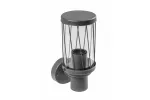 OPRAWA OGRODOWA KERTA-A,E27, MAX.12W, IP44, AC220-240V, 50-60Hz, KINKIET, PROSTY, GÓRNY, GRAFIT