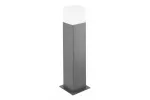 OPRAWA OGRODOWA LARGO-P 50, E27, MAX.15W, IP44, AC220-240V, 50-60Hz, SŁUPEK, GRAFIT