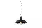OPRAWA SUFITOWA LARS 2, 2295, AC220-240V, 50/60Hz, 1*E27, IP20, ŚREDNICA 36 cm, POJEDYNCZA, CZARNA