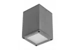 OPRAWA SUFITOWA LENTO, ALUM, 100x130, IP54, MAX. 35W, KWADRATOWA, GRAFIT