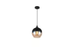 OPRAWA SUFITOWA LENDER, 8389, AC220-240V, 50/60Hz, 1*E27, IP20, ŚR. 20 cm, POJEDYNCZA, CZARNA