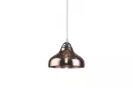OPRAWA SUFITOWA MARITE, 7108, AC220-240V, 50/60Hz, 1*E27, IP20, ŚREDNICA 26 cm, POJEDYNCZA, BRĄZOWA