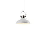 OPRAWA SUFITOWA MEES, 2332, AC220-240V, 50/60Hz, 1*E27, IP20, ŚREDNICA 30 cm, POJEDYNCZA, BIAŁA