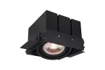 OPRAWA SUFITOWA MILO, 4731, AC220-240V, 50/60 Hz, 1* GU10, ES111, IP20,WPUSZCZANA, BEZRAMKOWA, CZARNA