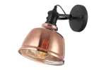 OPRAWA ŚCIENNA MUSCARI IIB, 4012, AC220-240V, 50/60Hz, 1*E27, IP20, POJEDYNCZA, BURSZTYNOWA