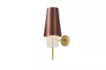 OPRAWA ŚCIENNA NESTO 2, 6212, AC220-240V, 50/60Hz, 1*E27, max.40W, BRĄZOWA