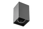 OPRAWA SUFITOWA RESTO, PC, 80x80x125mm, IP20, max 20W, KWADRATOWA, CZARNA