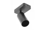 OPRAWA ŚCIENNA SANTO BIS, ALUMINIUM, IP20, max. 20W, POJEDYNCZA, OKRĄGŁA, CZARNA