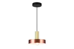 OPRAWA SUFITOWA SELVIA2, 3222, AC220-240V, 50/60Hz, 1*E27, IP20, 20cmX15cm, POJEDYNCZA, ZŁOTA