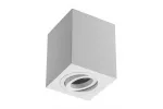 OPRAWA SUFITOWA SENSA, ALUM.  90x90x115mm, IP20, MAX 50W, KWAD. BIAŁA