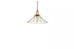 OPRAWA SUFITOWA TILIA 2, 7863, AC220-240V, 50/60Hz, 1*E27, IP20, ŚR. 35 cm, POJEDYNCZA, ZŁOTA