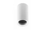 OPRAWA SUFITOWA TIPO ALUMINIUM, 65X115, IP20, max 50W, OKRĄGŁA BIAŁA