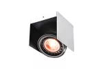 OPRAWA SUFITOWA VERSO, 4236, AC220-240V, 50/60 Hz, IP20, 1*GU10, ES111, POJEDYNCZA, BIAŁO/CZARNA