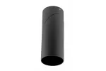 OPRAWA SUFITOWA VIRGO, max. 250V, 50/60Hz, 57x152mm, IP20, max. 20W, OKRĄGŁA, CZARNA