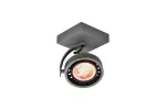 OPRAWA SUFITOWA WALLY, 4281, AC220-240V, 50/60 Hz, IP20, 1*GU10, ES111, POJEDYNCZA, GRAFITOWA