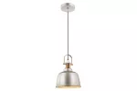 OPRAWA SUFITOWA ZENIT II, 3534, AC220-240V, 50/60Hz, 1*E27, IP20, ŚR.22,5CM, POJEDYNCZA, SZARA