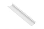 PROFIL ALUMINIOWY LED Z KOŁNIERZEM GLAX BIAŁY 2m (WPUSZCZANY)