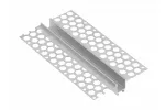 PROFIL LED GLAX LINIOWY DO PŁYT GIPSOWO-KARTONOWYCH 3m NIEANODOWANY + OSŁONKA TECHNICZNA