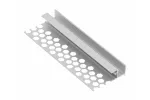 PROFIL LED GLAX SUFITOWY DO PŁYT GIPSOWO-KARTONOWYCH 3m NIEANODOWANY + OSŁONKA TECHNICZNA