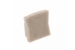ZAŚLEPKA DO PROFILU LED GLAX MINI NAKŁADANY WYSOKI SZAMPAN (10 szt. W BLISTRZE)