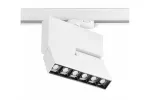 OPRAWA LED NA SZYNOPRZEWÓD SIERRA, 18W, 1620lm, AC220-240V, 50/60 Hz, PF>0,9, Ra≥80, IP20, IK08, 4000K, 48°, BIAŁY