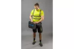SAUTEN półbuty ochronne lekkie O1 FO SR czarny/żółty hi-vis 46