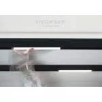 SYSTEM SHIFT - LINE L oprawa na szynoprzewód 902x23x42mm 22W 100st czarny 5 lat gw. DALI