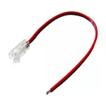 SZYBKOZŁĄCZKA DO TAŚM LED SC 2PIN COB/SMD IP20 PCB 5MM TAŚMA PRZEWÓD 15CM