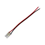 SZYBKOZŁĄCZKA DO TAŚM LED SC 2PIN COB/SMD IP20 PCB 8MM TAŚMA PRZEWÓD 10cm