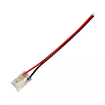 SZYBKOZŁĄCZKA DO TAŚM LED SC 2PIN COB/SMD IP20 PCB 10MM TAŚMA PRZEWÓD 10cm