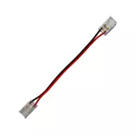 SZYBKOZŁĄCZKA DO TAŚM LED SC 2PIN COB/SMD IP20 PCB 8MM TAŚMA PRZEWÓD 10cm TAŚMA