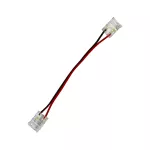SZYBKOZŁĄCZKA DO TAŚM LED SC 2PIN COB/SMD IP20 PCB 10MM TAŚMA PRZEWÓD 10cm TAŚMA
