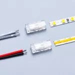 SZYBKOZŁĄCZKA DO TAŚM LED SC 2PIN COB/SMD IP20 PCB 5MM TAŚMA ZŁĄCZE DO PRZEWODU