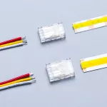 SZYBKOZŁĄCZKA DO TAŚM LED CCT 3PIN COB IP20 PCB 10MM TAŚMA ZŁĄCZE DO PRZEWODU