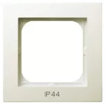 AS Ramka pojedyncza do łączników IP-44 - kolor ecru