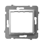 ARIA Adapter podtynkowy systemu OSPEL 45 - kolor srebro