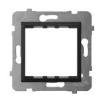 ARIA Adapter podtynkowy systemu OSPEL 45 - kolor czarny metalik